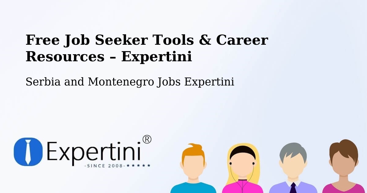 Free Job Seeker Tools & Career Resources – Carberry - Carberry, Serbia and Montenegro Jobs Expertini