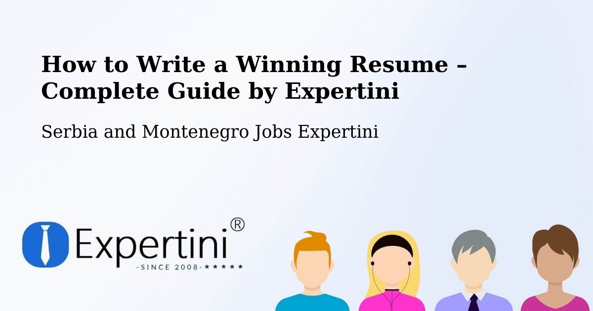 Resume Writing Guide for Job Seekers – Carberry - Carberry, Serbia and Montenegro Jobs Expertini