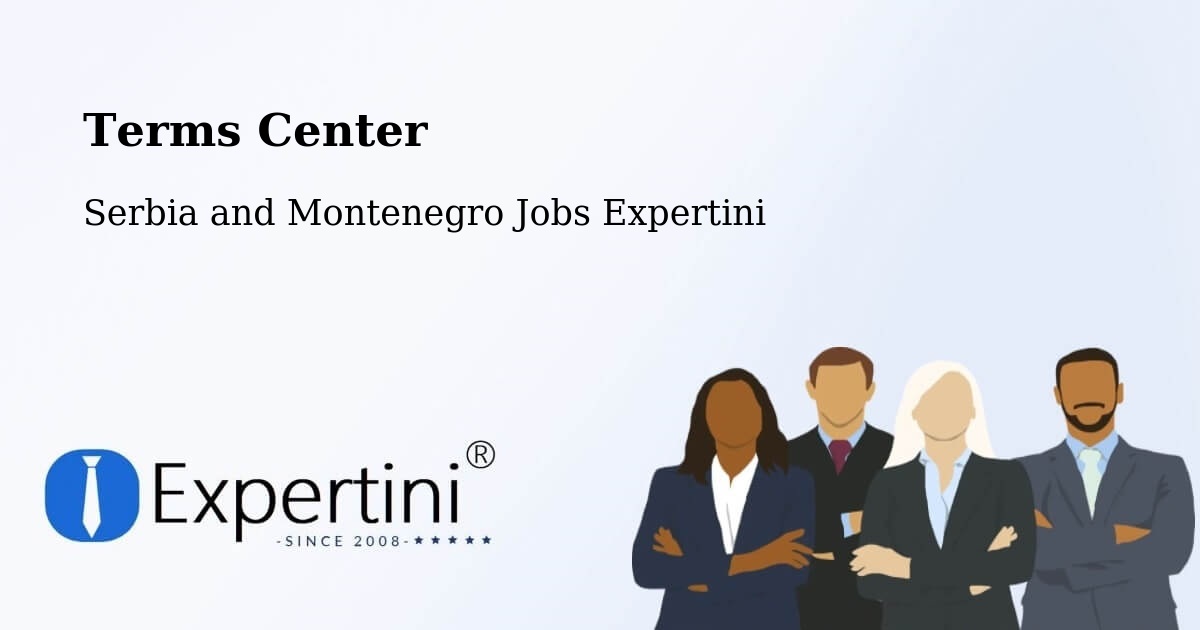 Terms of Service – Carberry - Serbia and Montenegro Jobs Expertini